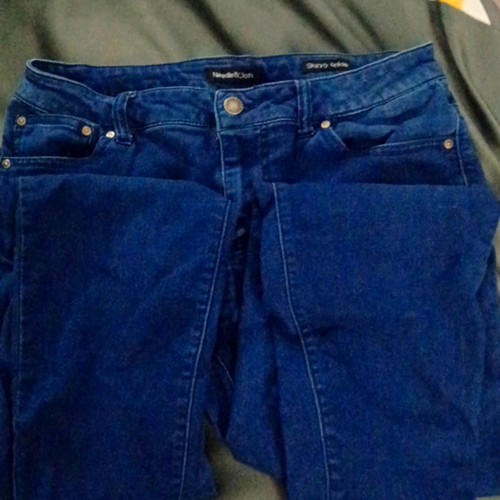 Stretchy skinny jeans